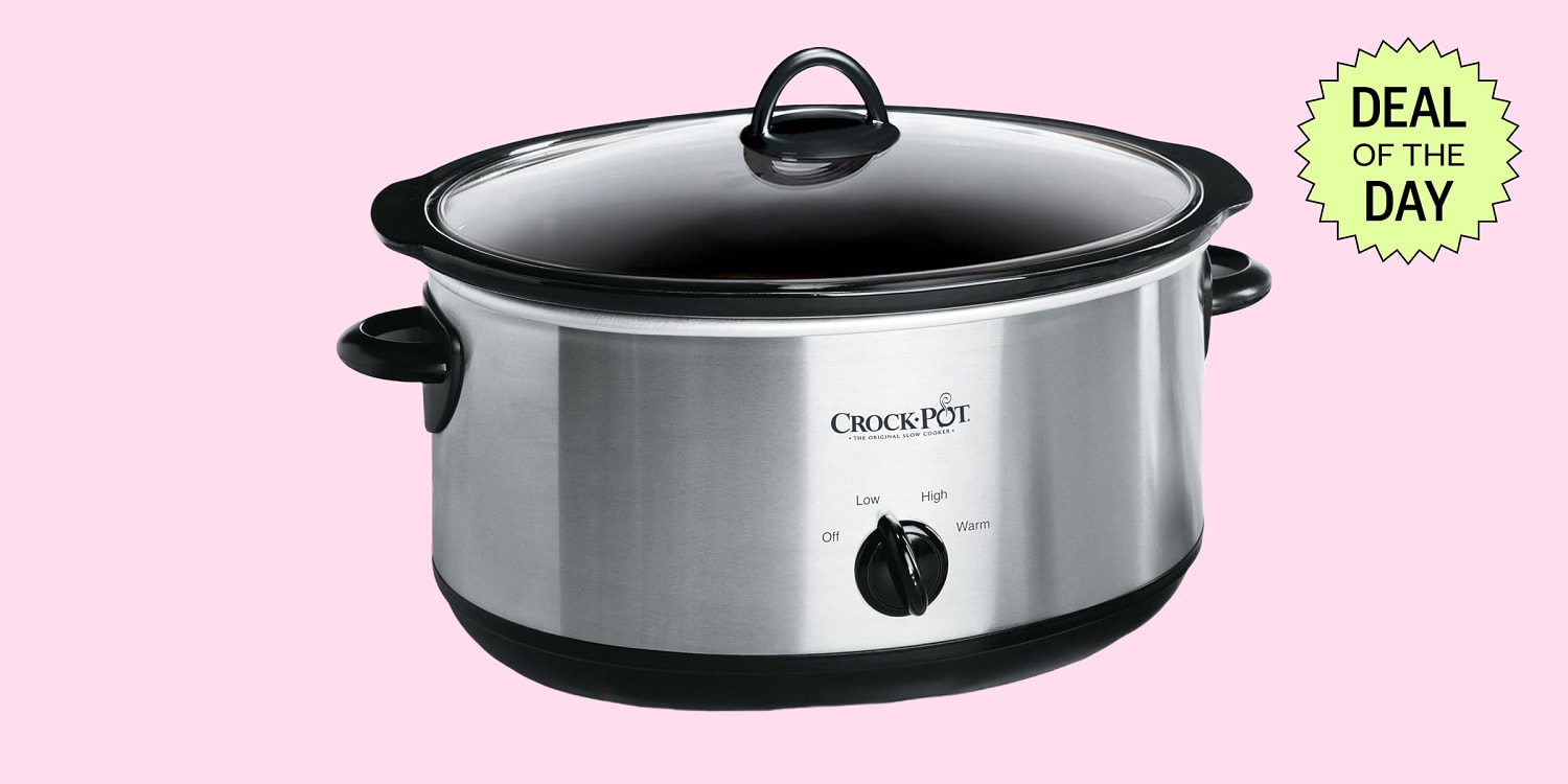 This Crock-Pot slow cooker is on sale for under $40 just in time for soup season