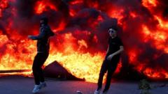 Student protesters attack government buildings in Albania