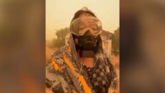 ‘Nowhere to escape’ – Indonesians share footage of orange haze blanketing towns