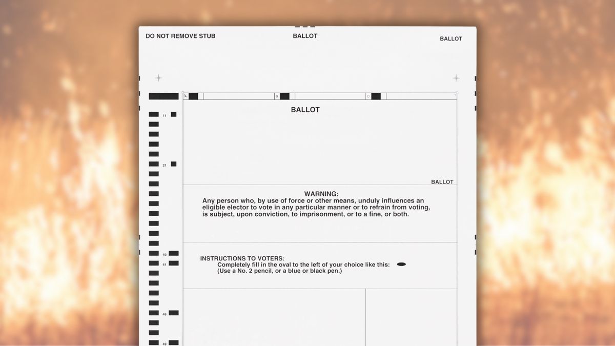 Voters have raised concerns about their ballots being lost in fires. Here are the facts