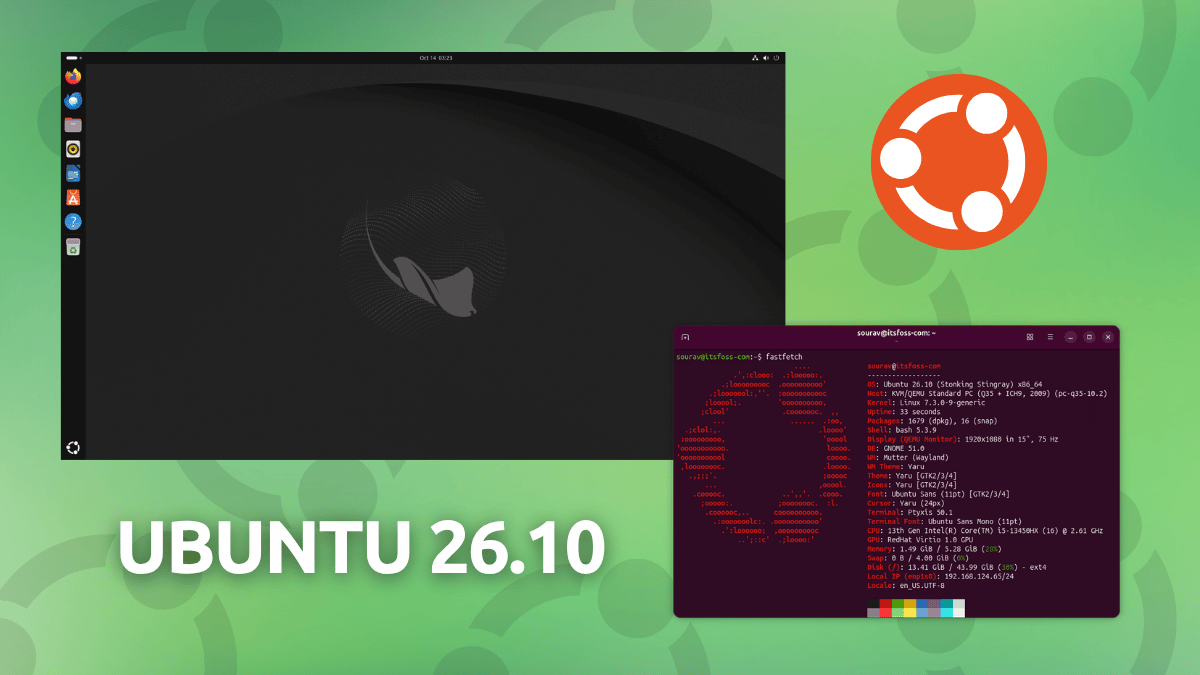 Ubuntu 26.10 Has Come Out as a Rust-Packed Interim Release