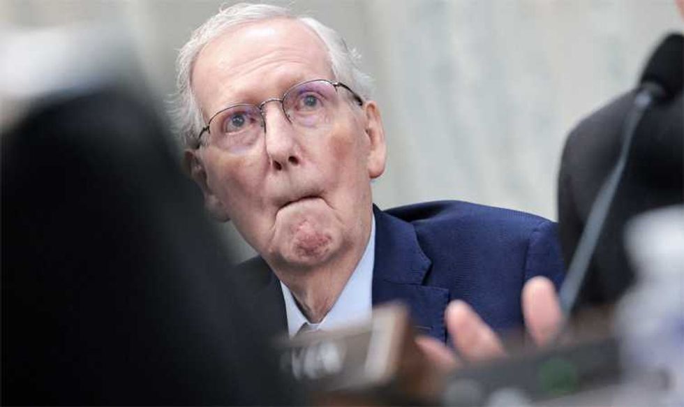 McConnell refusing to share millions in campaign cash with desperate colleagues: report