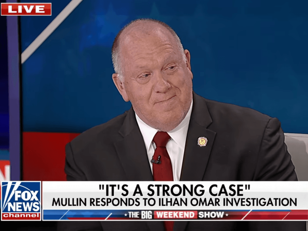 Grinning Tom Homan sends chilling message on Ilhan Omar home raid: ‘I know things’