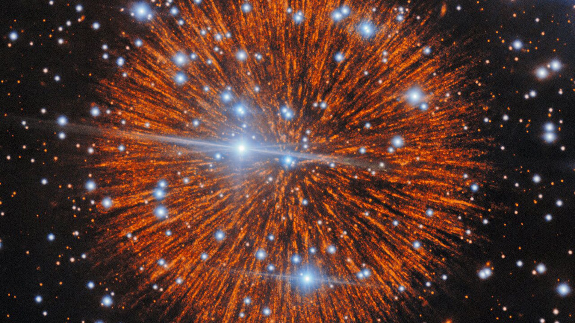 This 850-year-old ‘firework’ supernova is full of mysterious knots