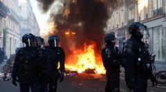 Macron calls for ‘calm and order’ after riots across France