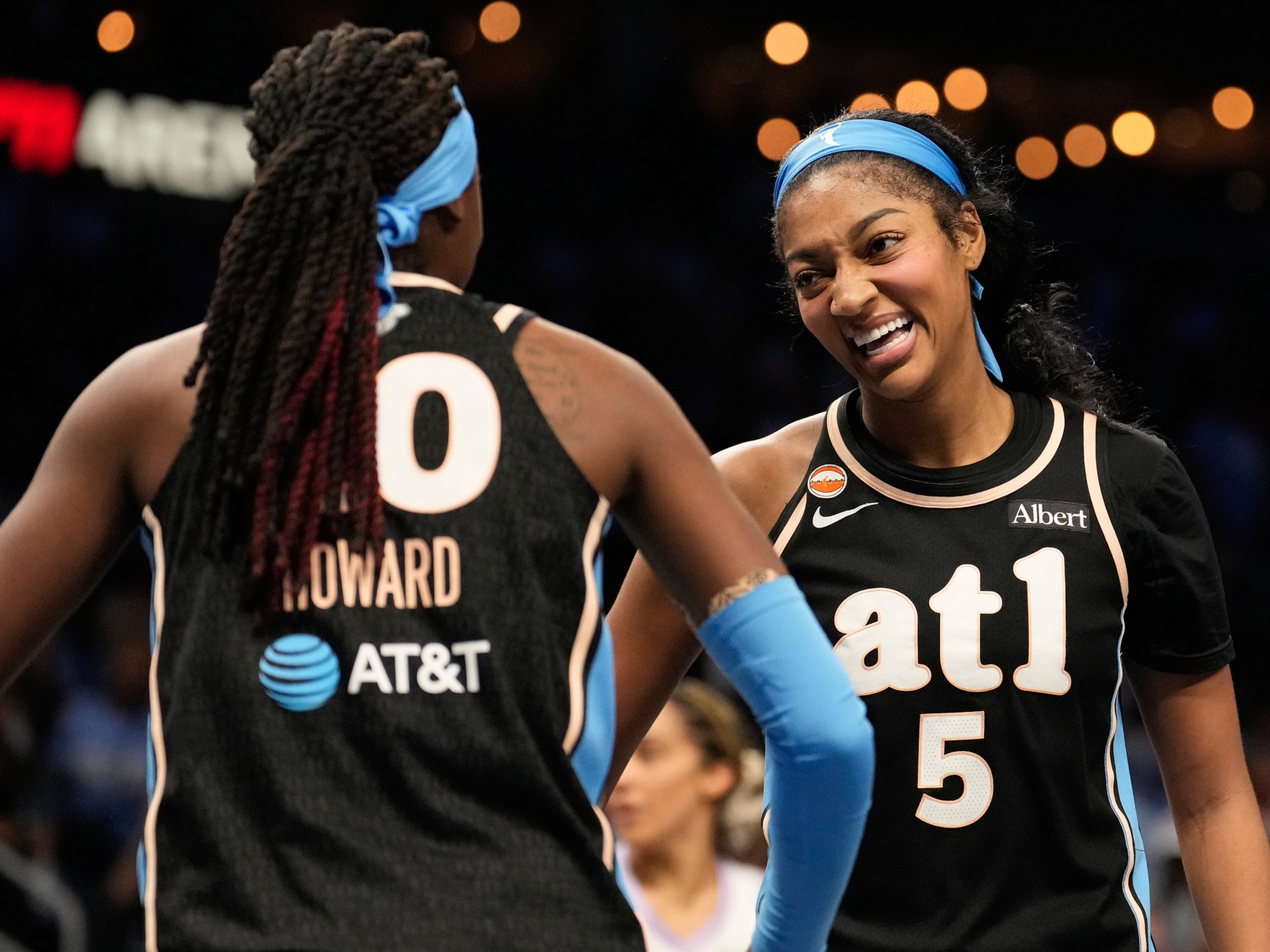 Angel Reese shines again as Dream down Valkyries to lead WNBA Finals
