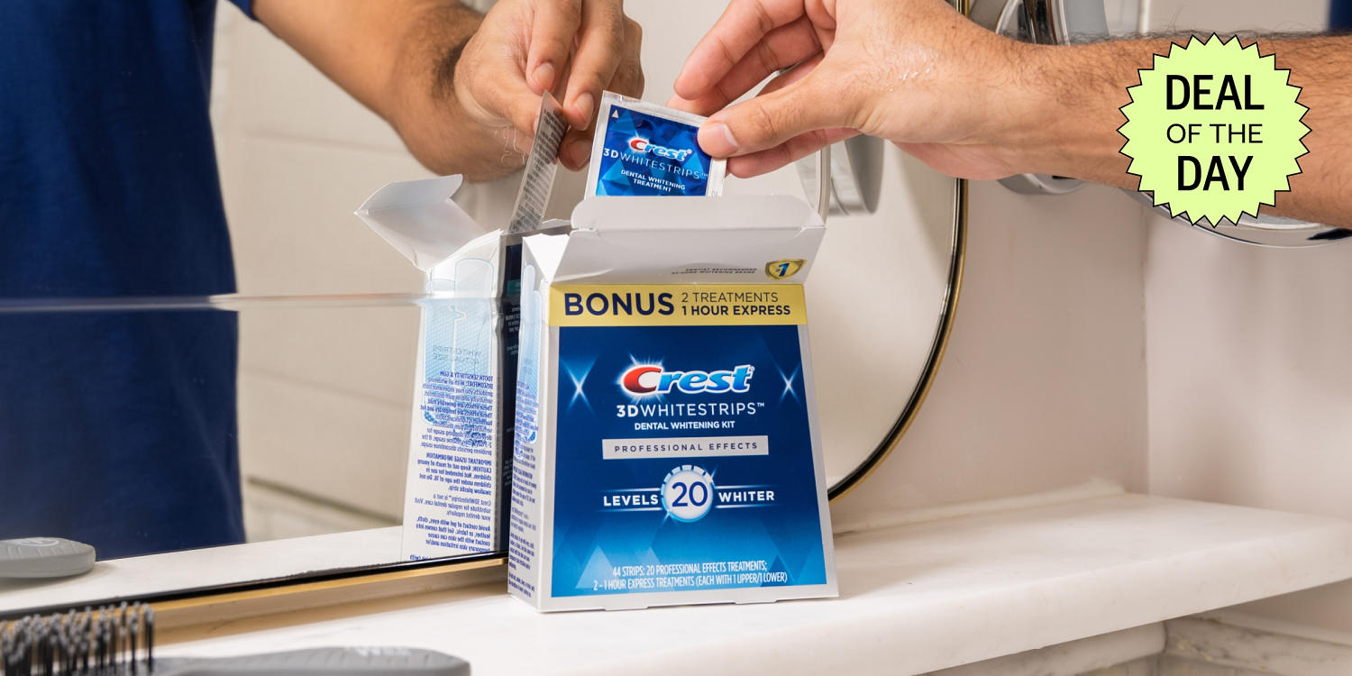 Crest Whitestrips are 24% off today, beating their Prime Day price