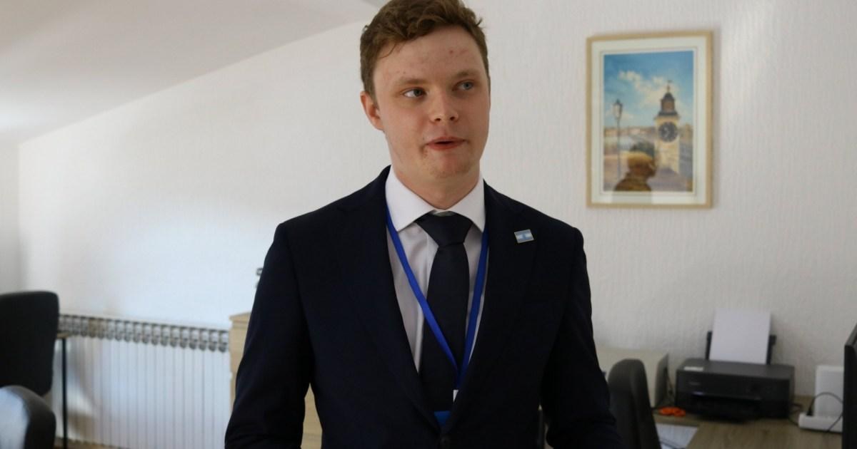 British man, 21, who founded his own country receives award from the United Nations