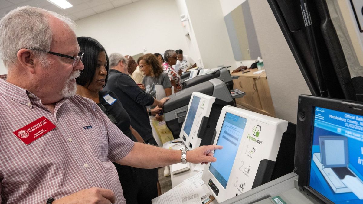 Voting machines aren’t deliberately switching votes. Here’s what’s likely happening