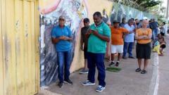 Voters in Brazil head to polls as Lula goes up against Bolsonaro’s son