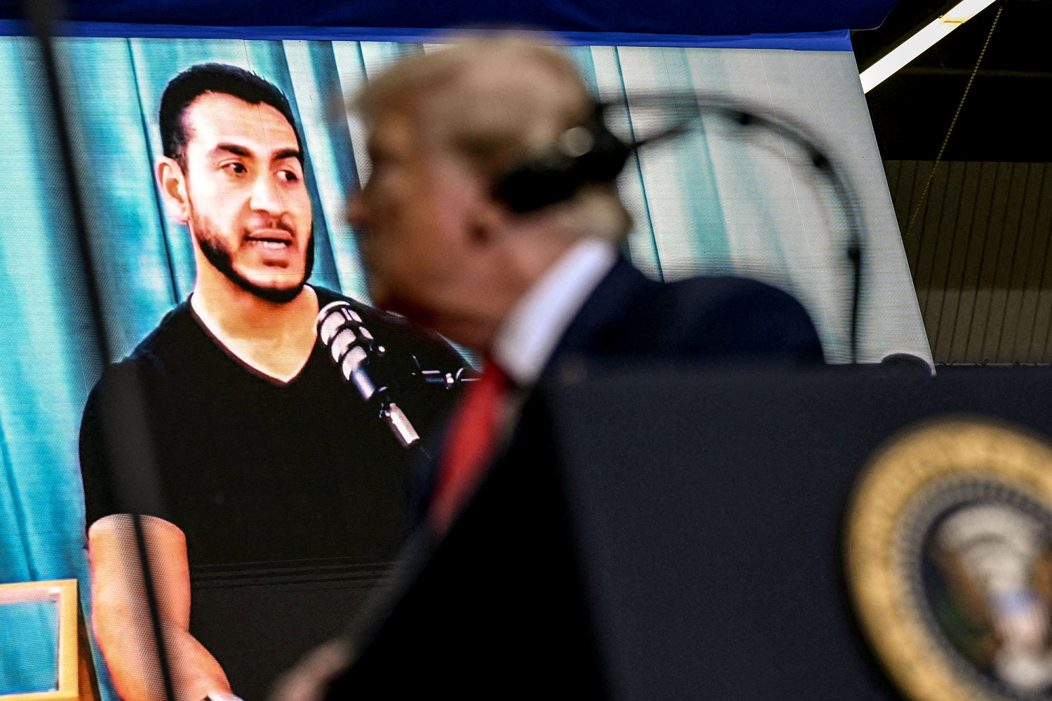 Trump leans into Islamophobic rhetoric at Michigan rally