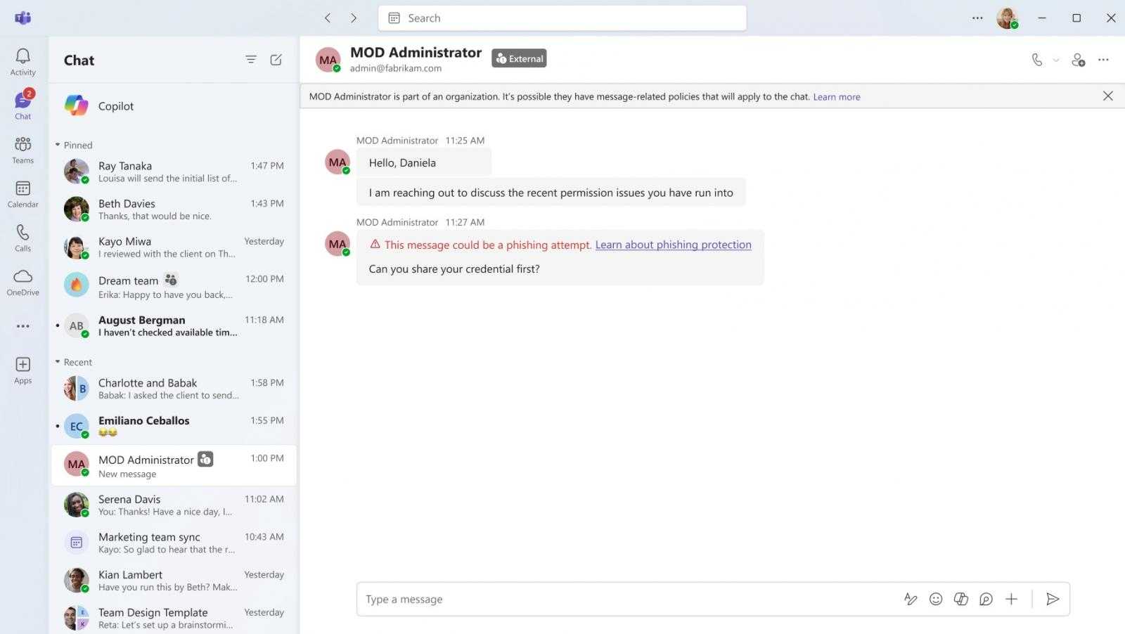 Microsoft Teams to get AI protection against phishing and fraud