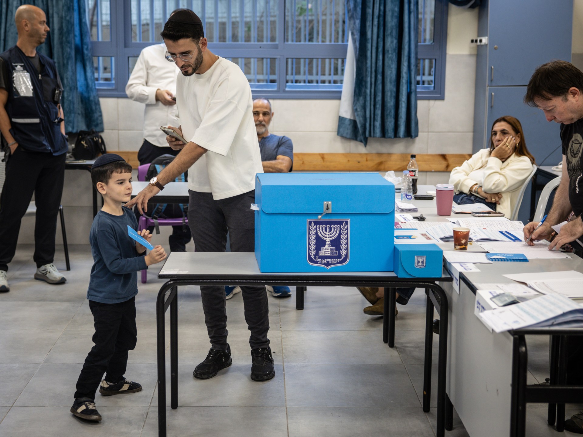 Exit polls following Israeli elections indicate no clear winner
