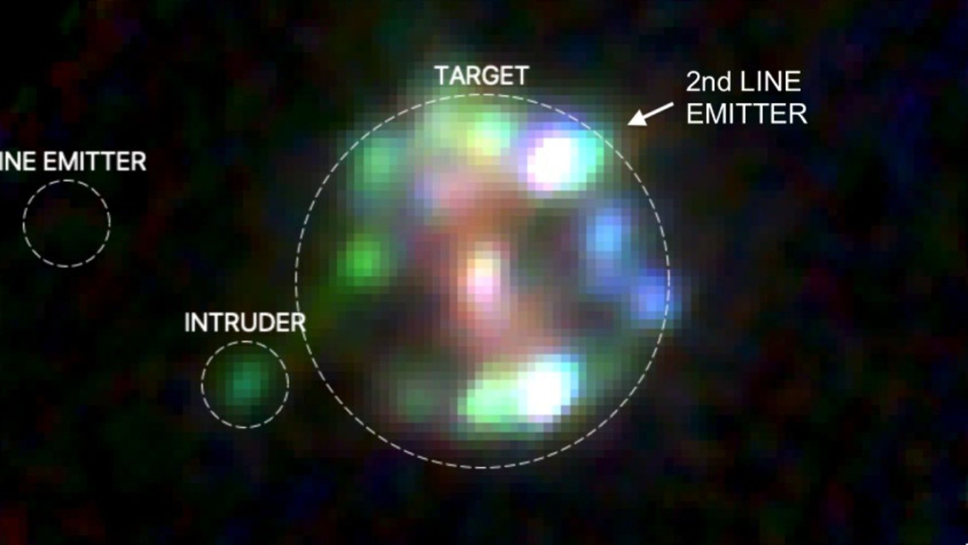 James Webb telescope discovers rare ring galaxy and ‘intruder’ 2 billion years after the Big Bang
