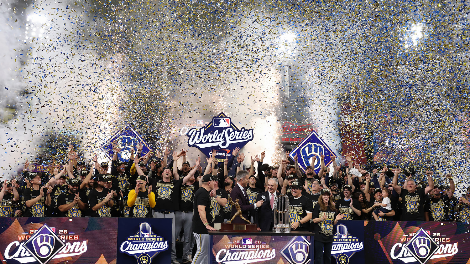 Milwaukee Brewers win first World Series title