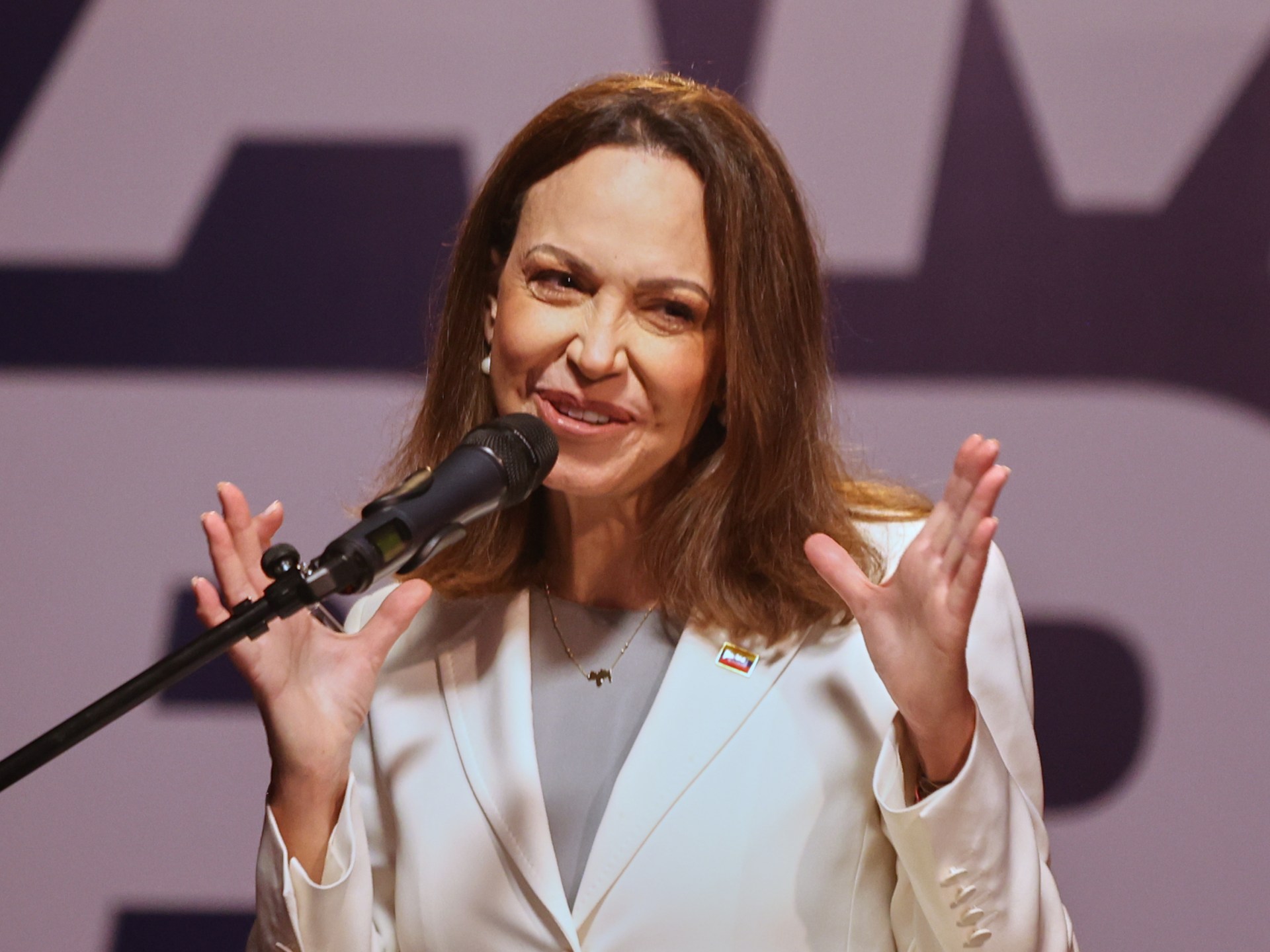 Venezuela’s Machado lauds Trump for ‘freedom’, urges 2027 elections