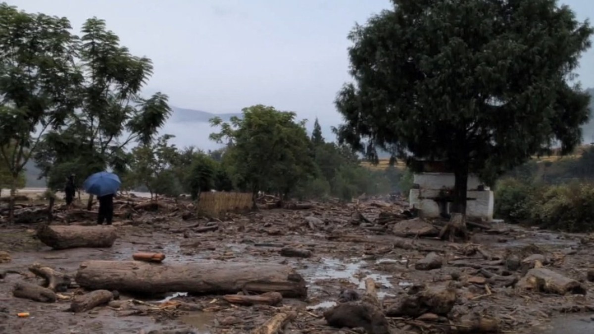 Bhutan hot springs hit by flood from glacial lake burst