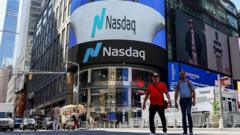 US tech stocks see sharp falls over AI cost fears