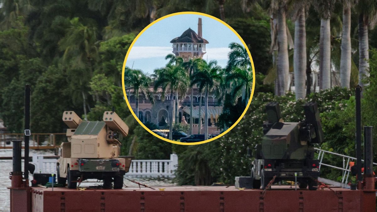 Did US military deploy surface-to-air missile systems at Mar-a-Lago?