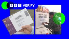 CCTV, zip ties and election watchers: How US mail-in votes are secured and counted